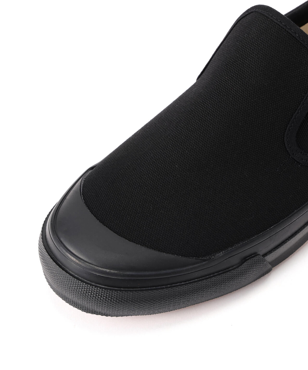 COTTON CANVAS SLIP-ON SHOES