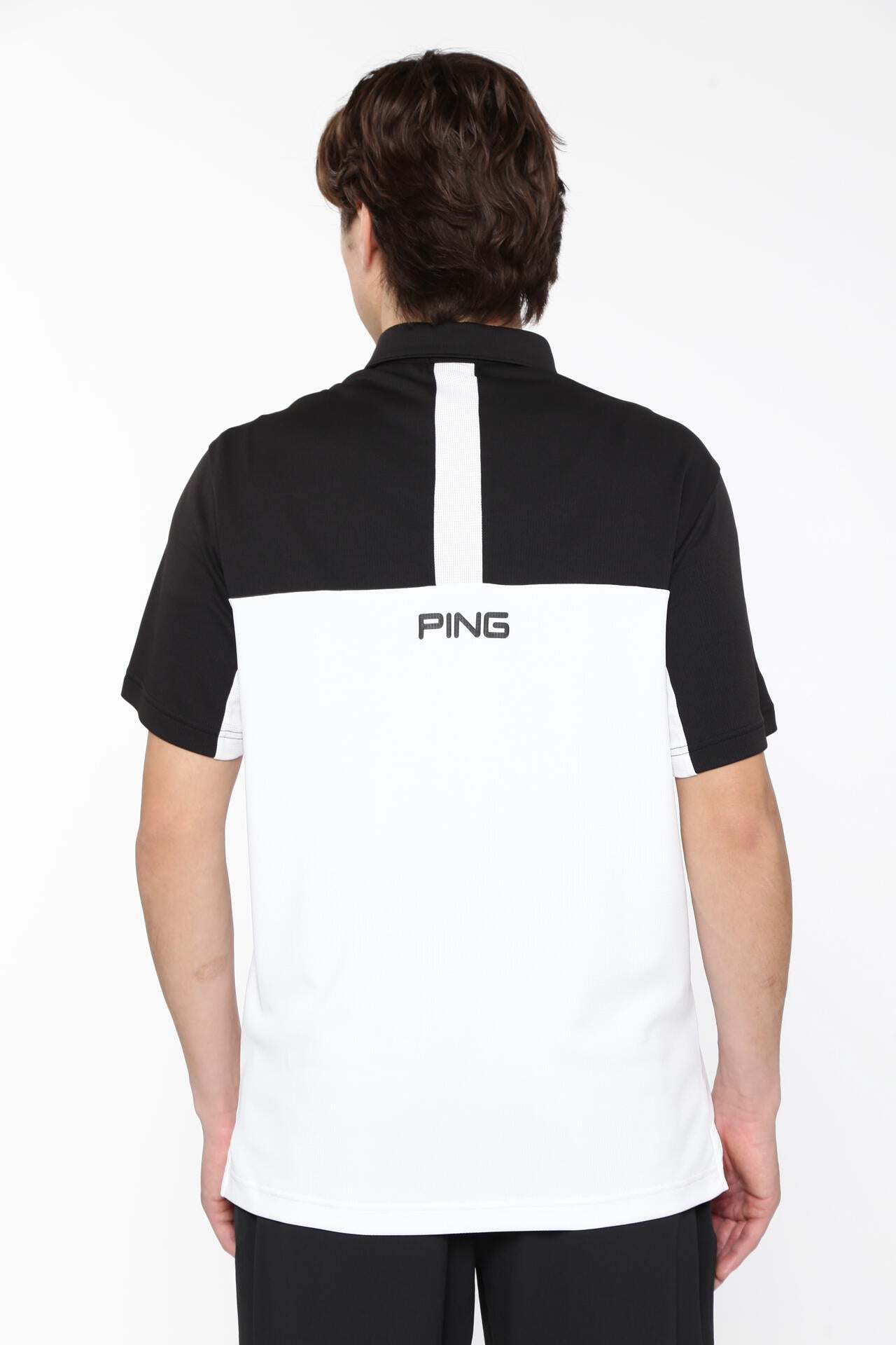 【PING APPAREL】高通気ジャージ半袖ポロシャツ＜PERFORMANCE＞ (MENS)