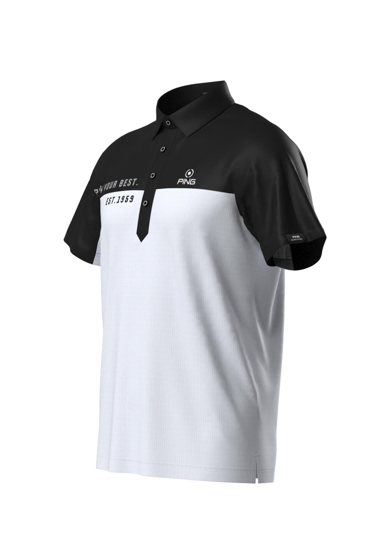 【PING APPAREL】高通気ジャージ半袖ポロシャツ＜PERFORMANCE＞ (MENS)