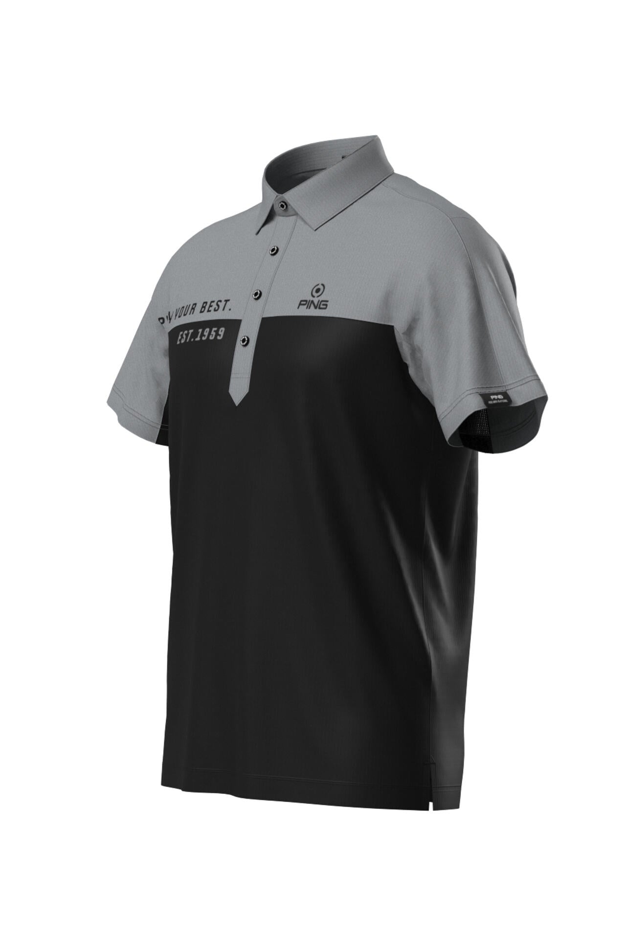 【PING APPAREL】高通気ジャージ半袖ポロシャツ＜PERFORMANCE＞ (MENS)