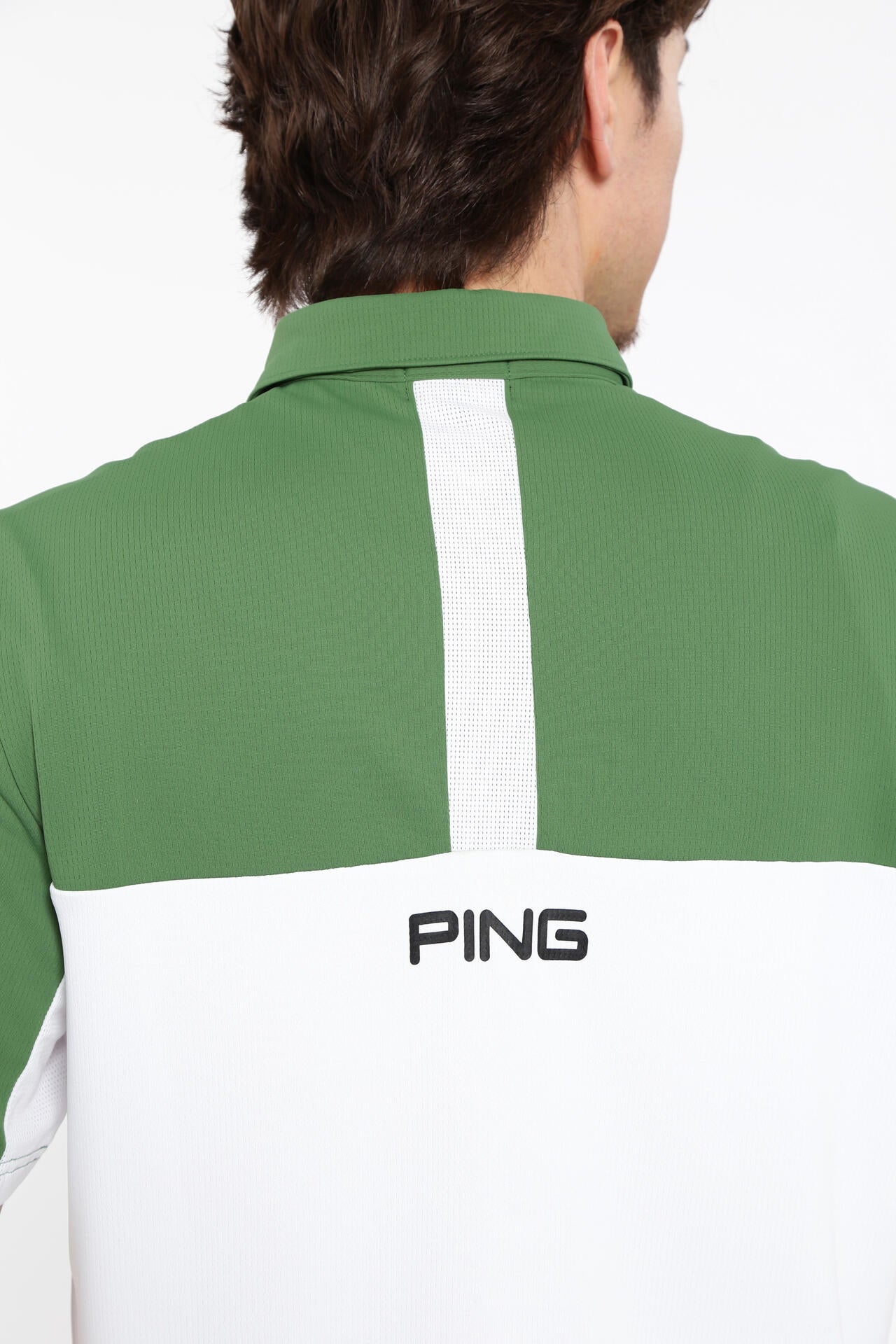 【PING APPAREL】高通気ジャージ半袖ポロシャツ＜PERFORMANCE＞ (MENS)