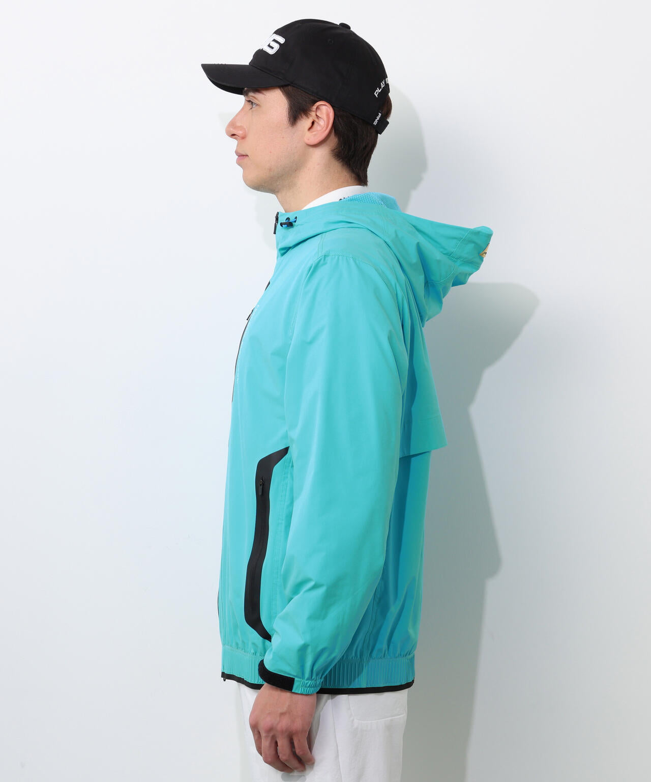 【PING APPAREL】撥水フルジップフーディーブルゾン ＜GOLD＞ (MENS)