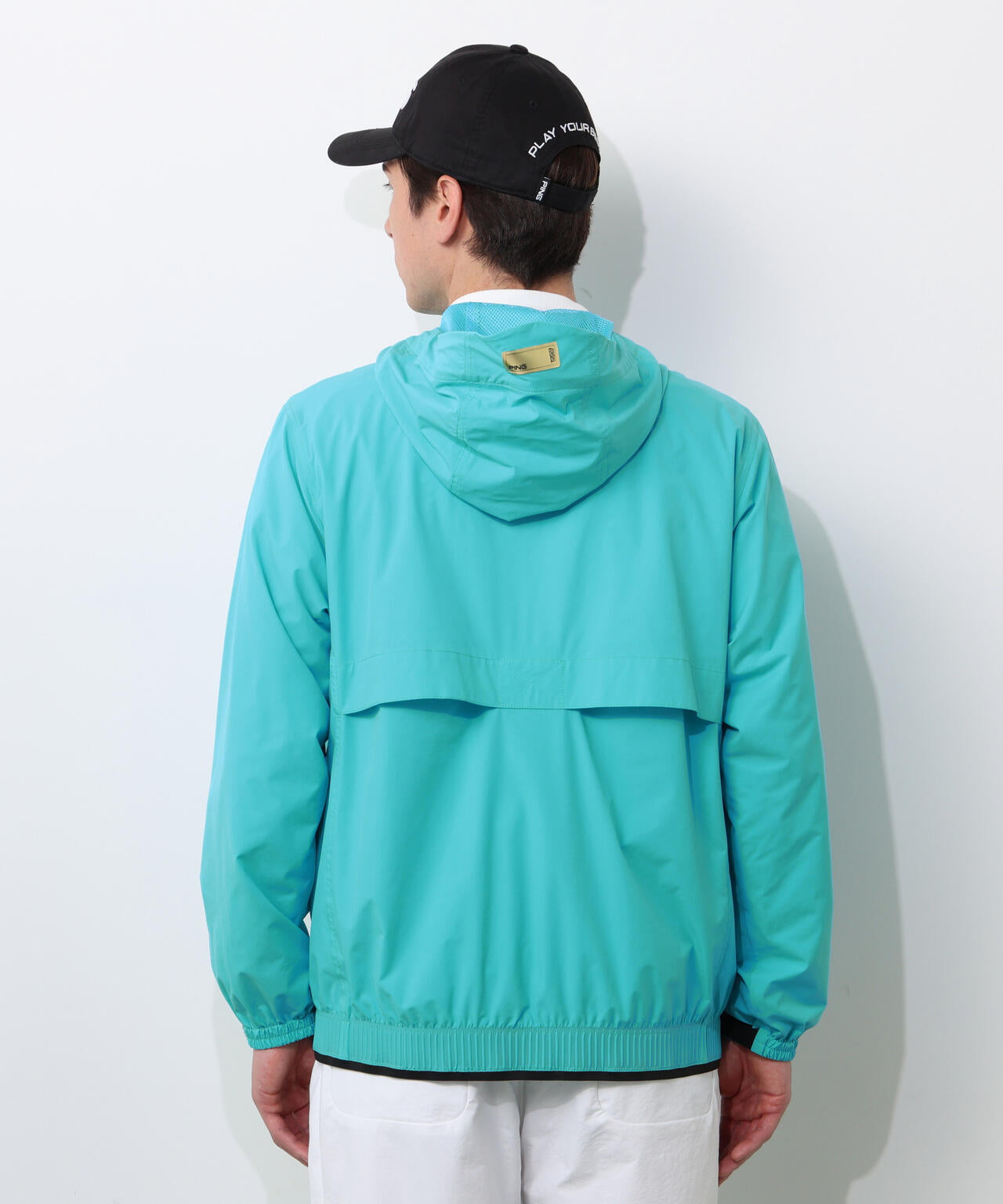 【PING APPAREL】撥水フルジップフーディーブルゾン ＜GOLD＞ (MENS)