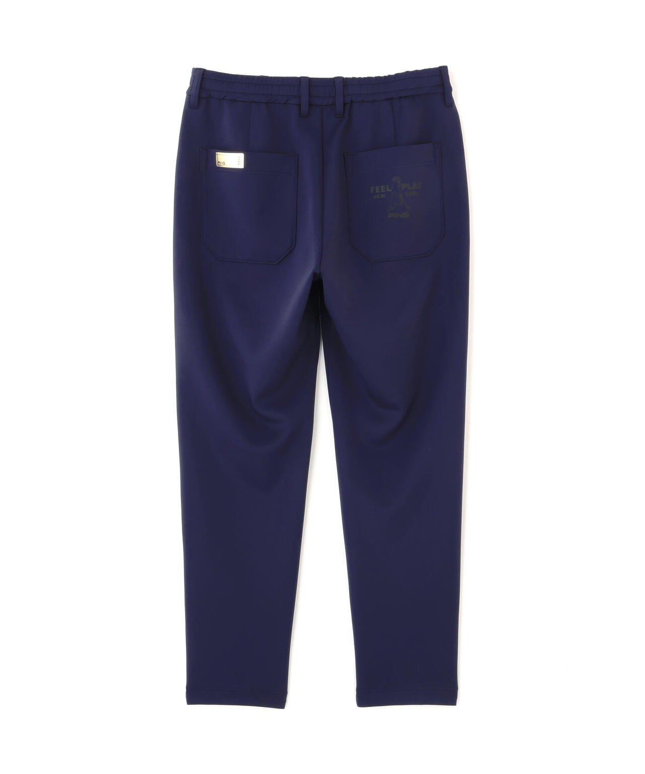 【PING APPAREL】ダンボールニットテーパードパンツ  ＜GOLD＞ (MENS)