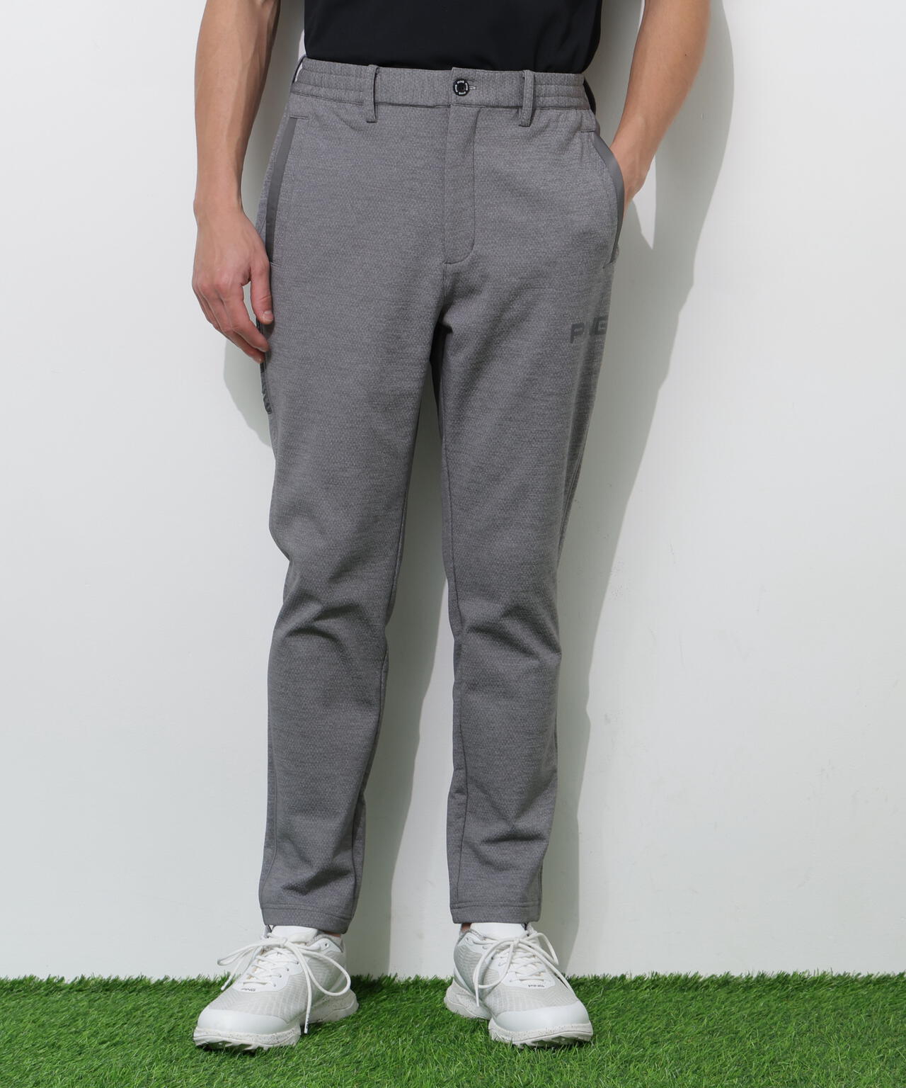 【PING APPAREL】全方向ストレッチ 接結裏メッシュスウェットテーパードパンツ ＜PERFORMANCE＞ (MENS)