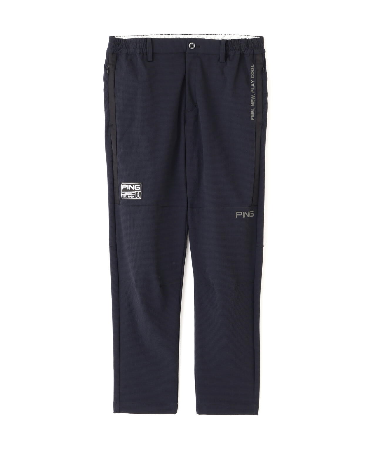 【PING APPAREL】全方向ストレッチ緯二重テーパードパンツ ＜GOLD＞ (MENS)