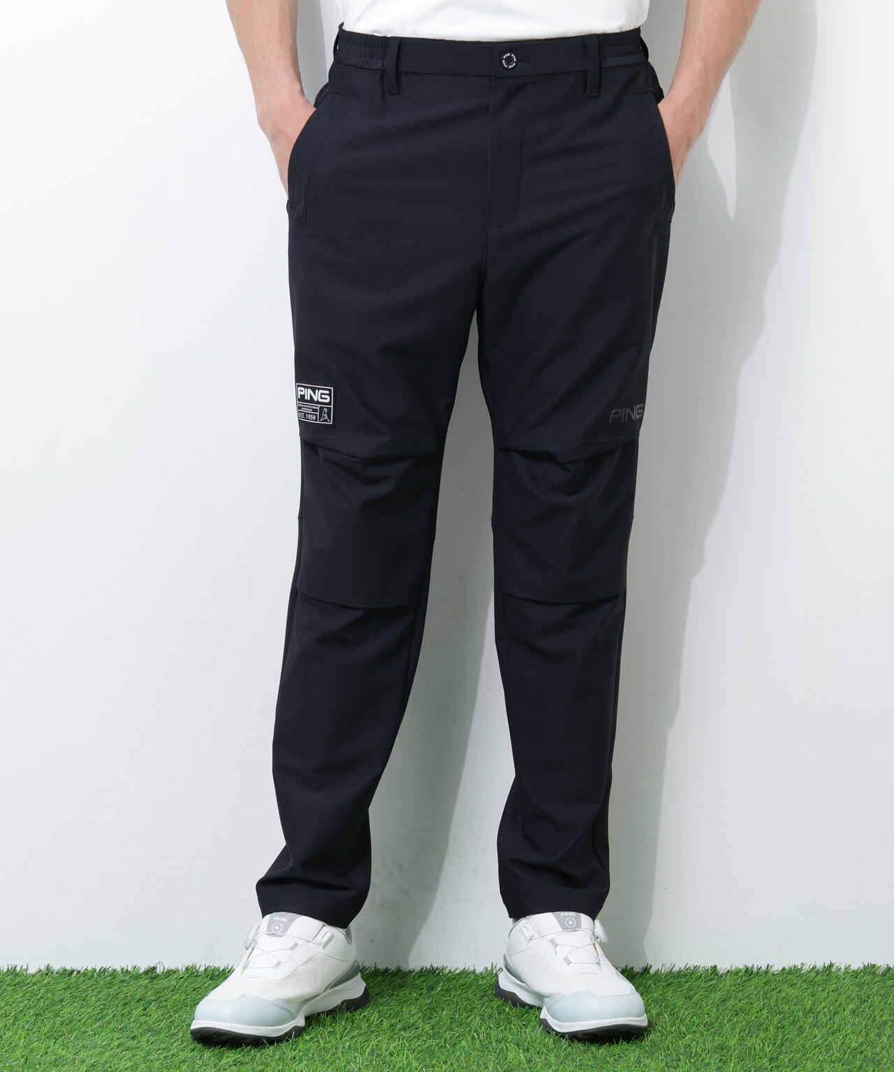 【PING APPAREL】ストレッチドビーテーパードパンツ ＜GOLD＞ (MENS)