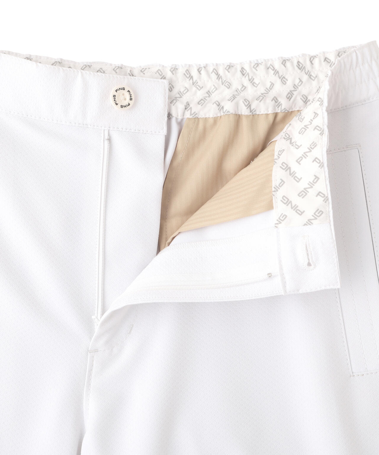 【PING APPAREL】ストレッチドビーテーパードパンツ ＜GOLD＞ (MENS)