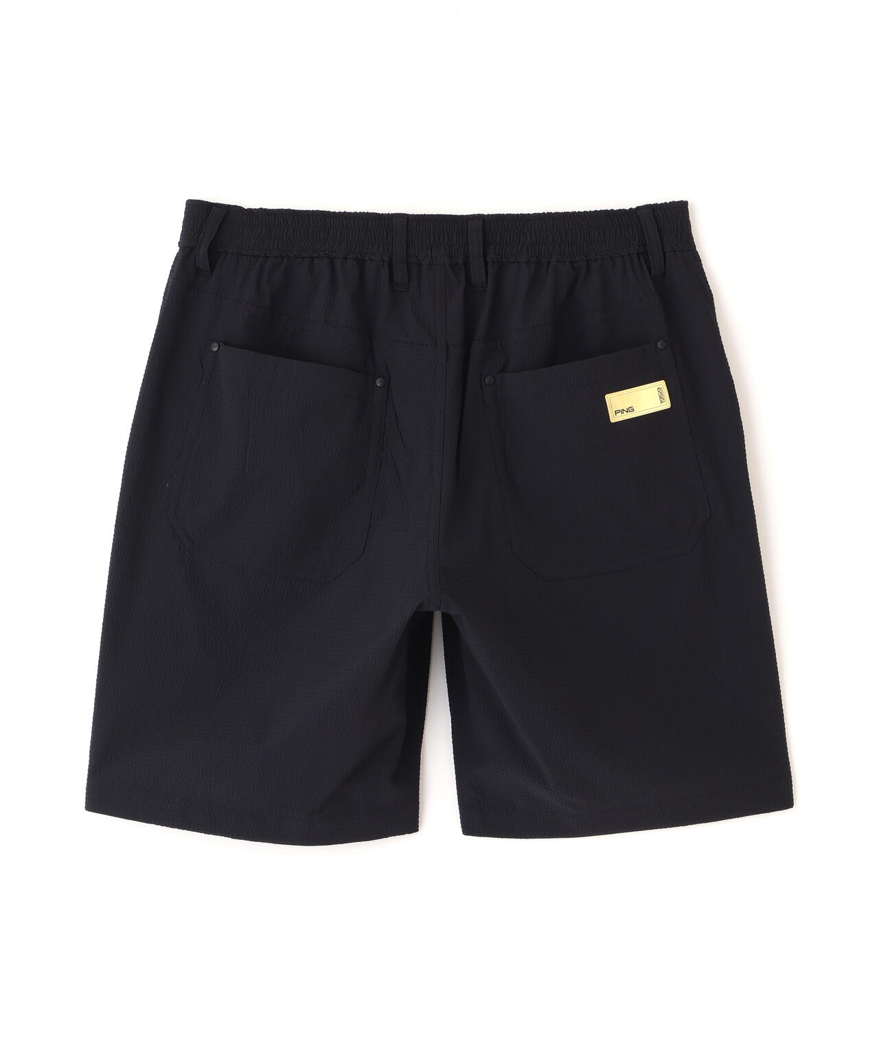 【PING APPAREL】ストレッチサッカー5ポケットショートパンツ ＜GOLD＞ (MENS)