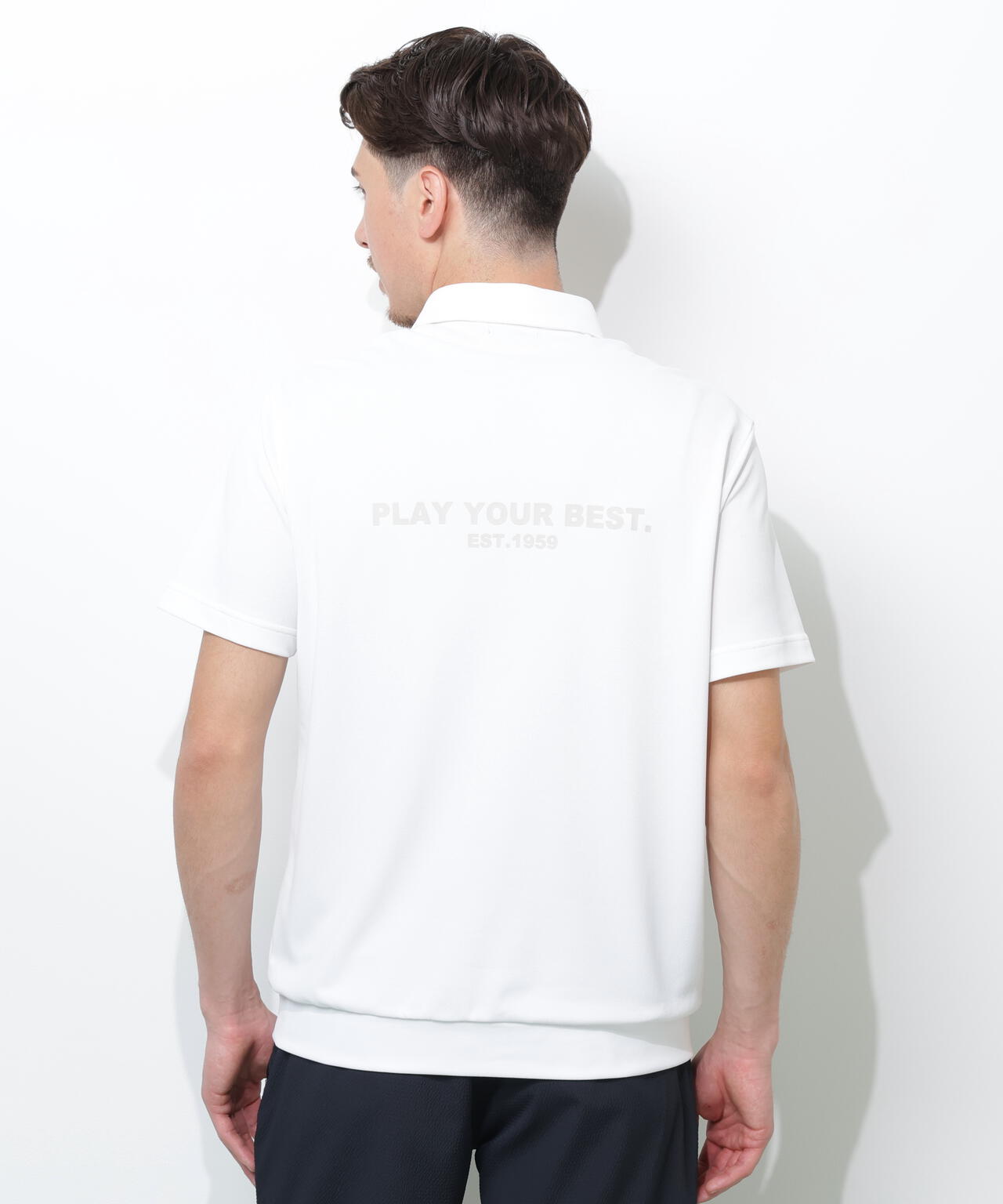 【PING APPAREL】PING SUPER SHELTER05タックアウト半袖カノコポロシャツ＜PERFORMANCE＞(MENS)