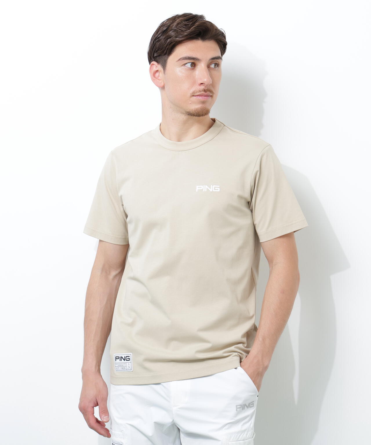 【PING APPAREL】PEカノコTシャツ ＜GOLD＞ (MENS)