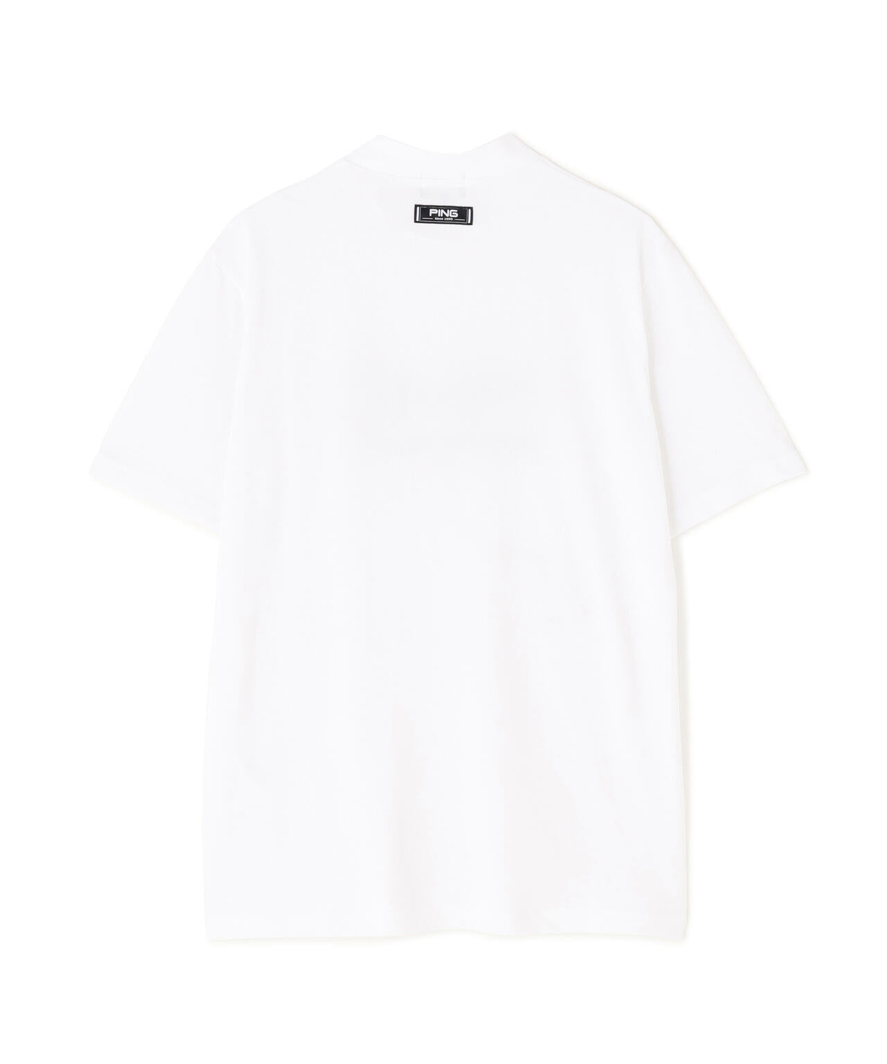 【PING APPAREL】アップリケ半袖ハイネックシャツ ＜NATIVE＞ (MENS)