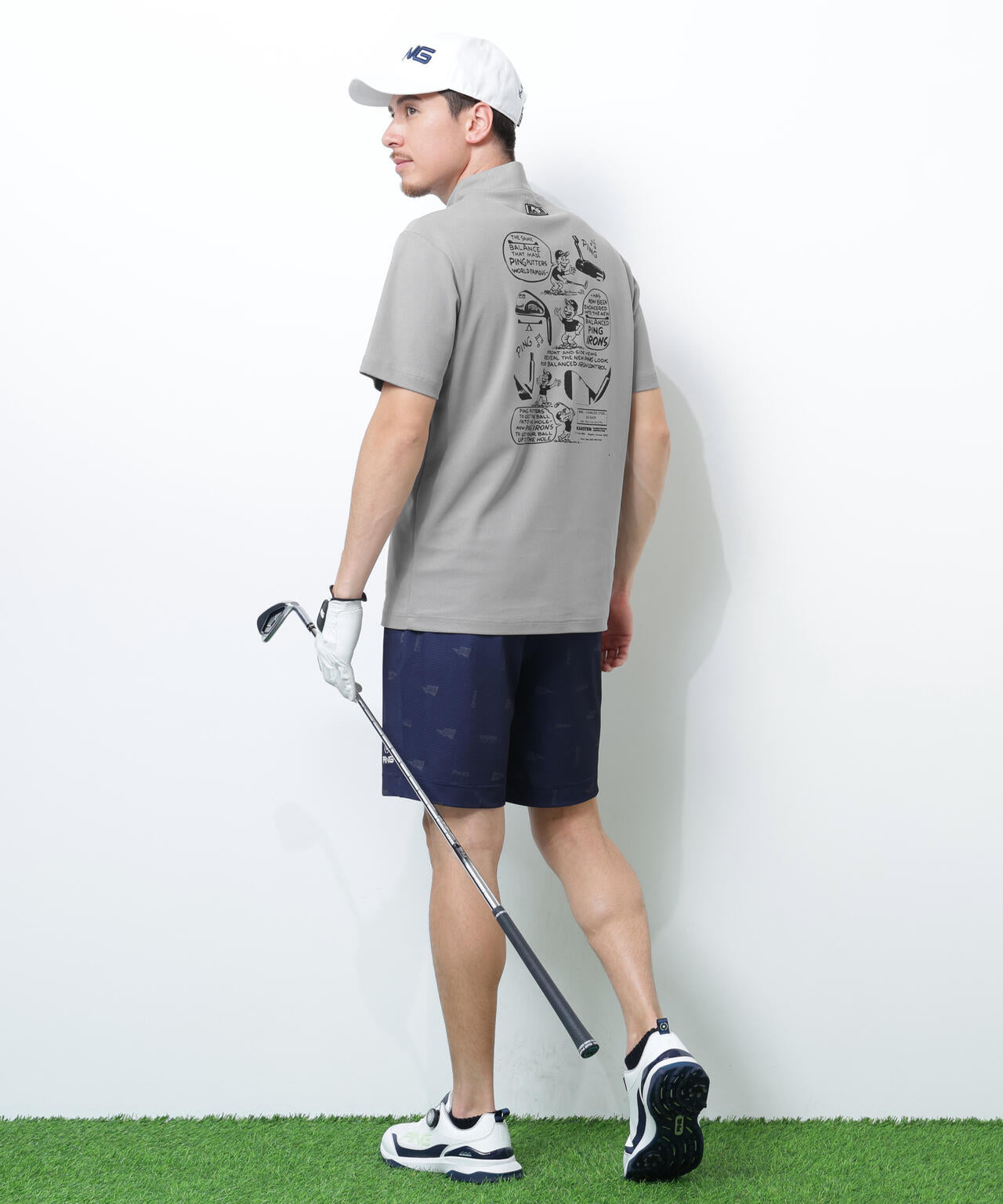 180cm　C:96　W:80　H:93 着用サイズ：L