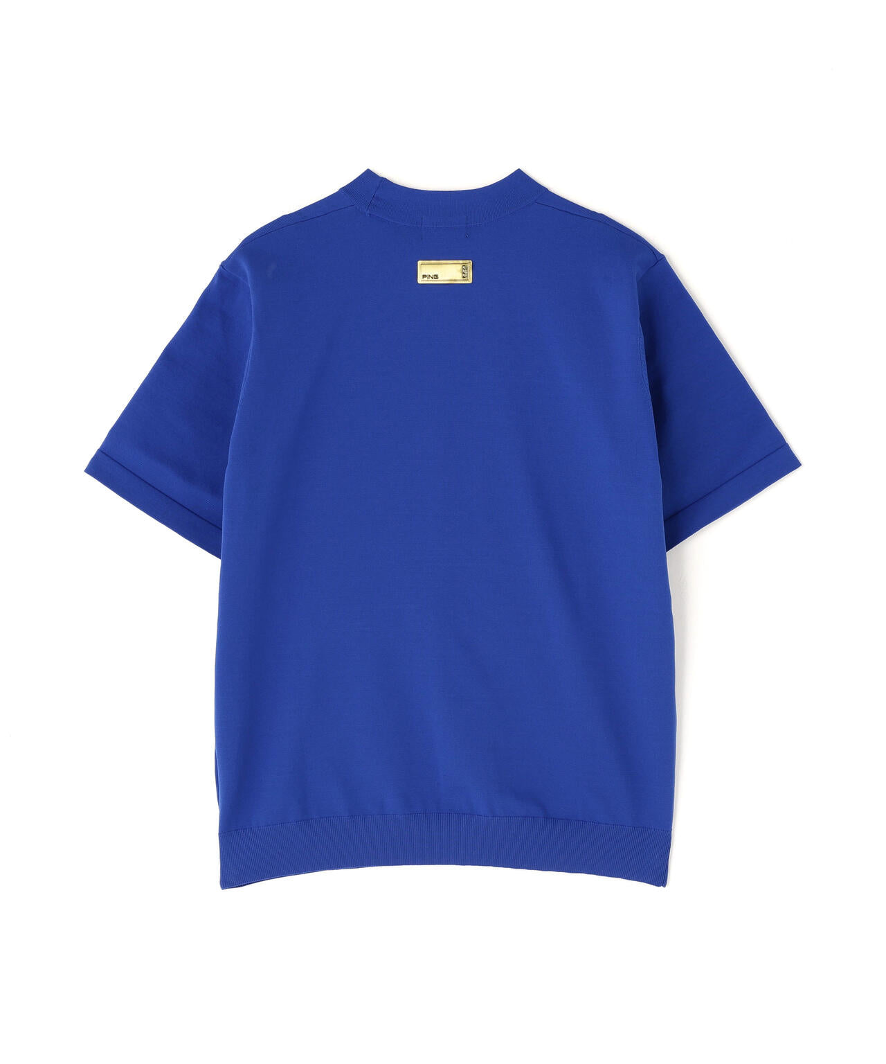 【PING APPAREL】Mr.PING 半袖ハイネックニットプルオーバー ＜GOLD＞ (MENS)