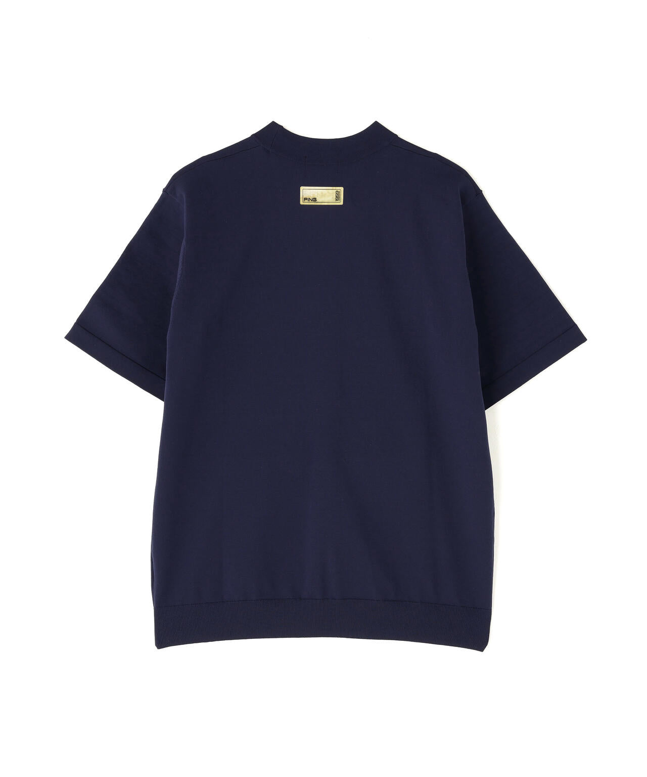 【PING APPAREL】Mr.PING 半袖ハイネックニットプルオーバー ＜GOLD＞ (MENS)