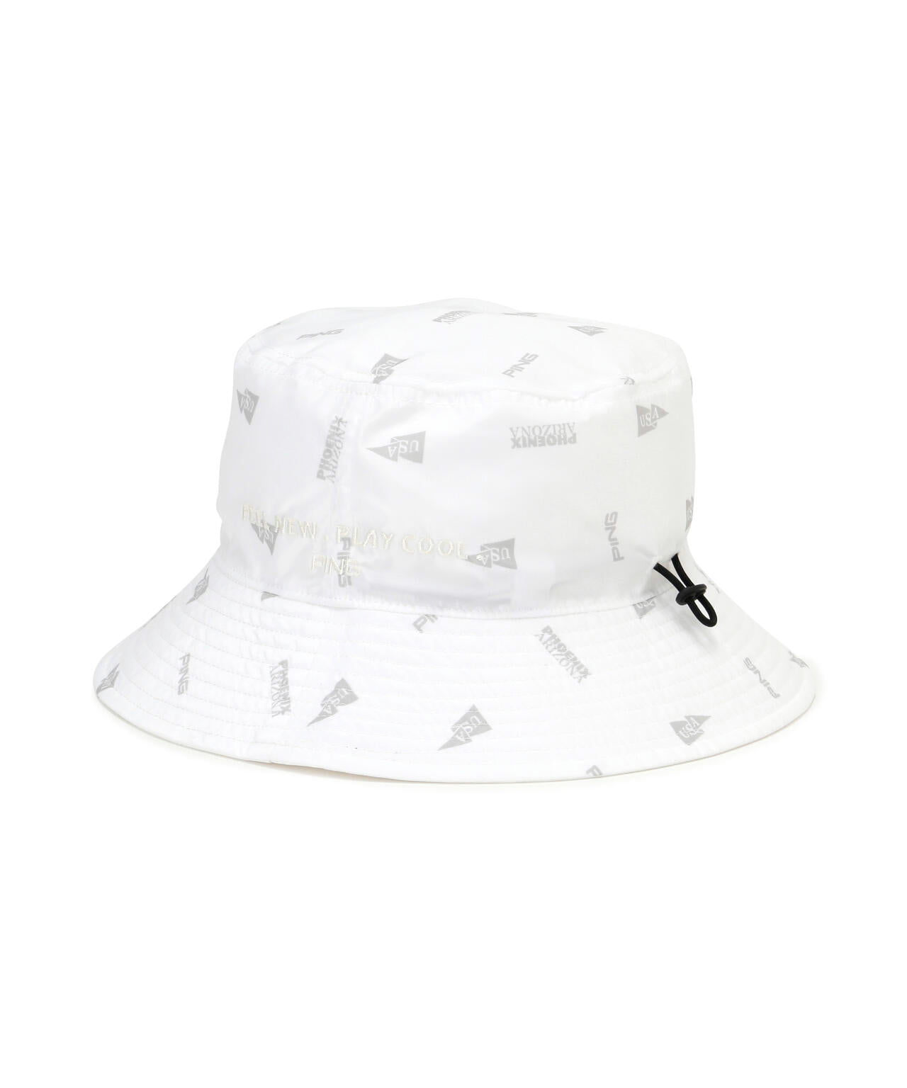 【PING APPAREL】USA FLAG総柄プリントリバーシブルハット ＜NATIVE＞ (UNISEX)