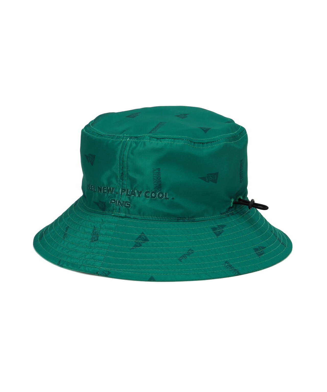 【PING APPAREL】USA FLAG総柄プリントリバーシブルハット ＜NATIVE＞ (UNISEX)