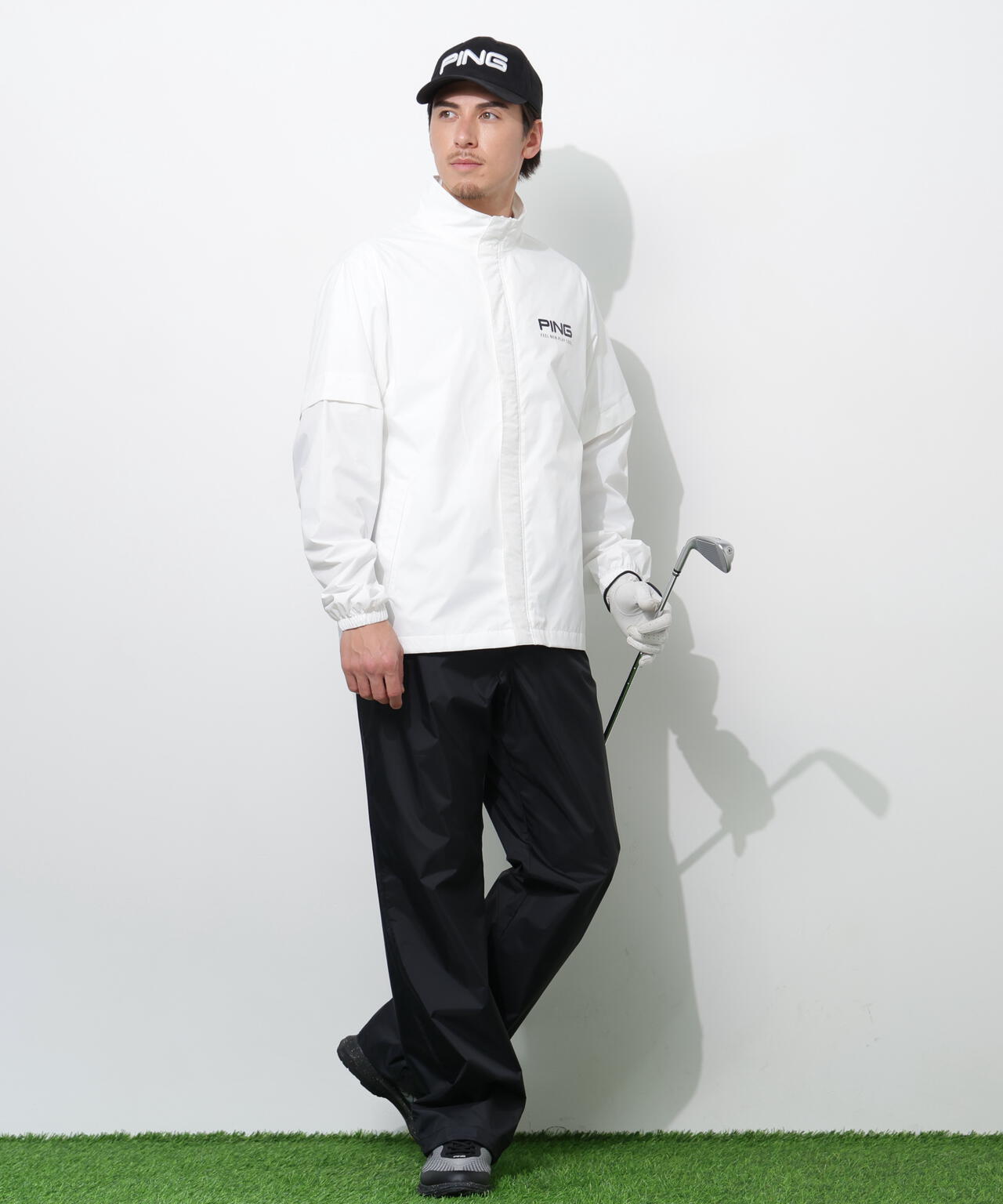 180cm　C:96　W:80　H:93 着用サイズ：L