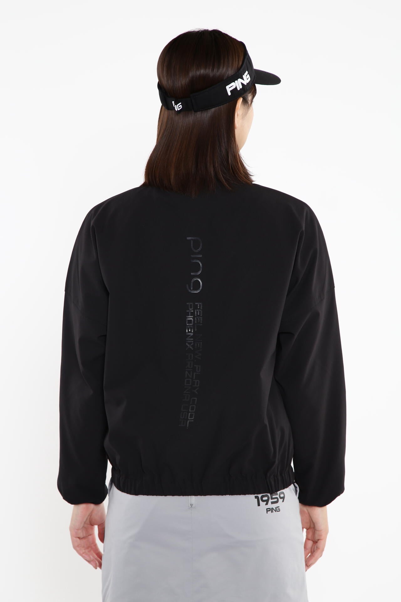【PING APPAREL】【プルオーバー+ベスト】リップストップ ツインブルゾン ＜PERFORMANCE＞ (LADIES)
