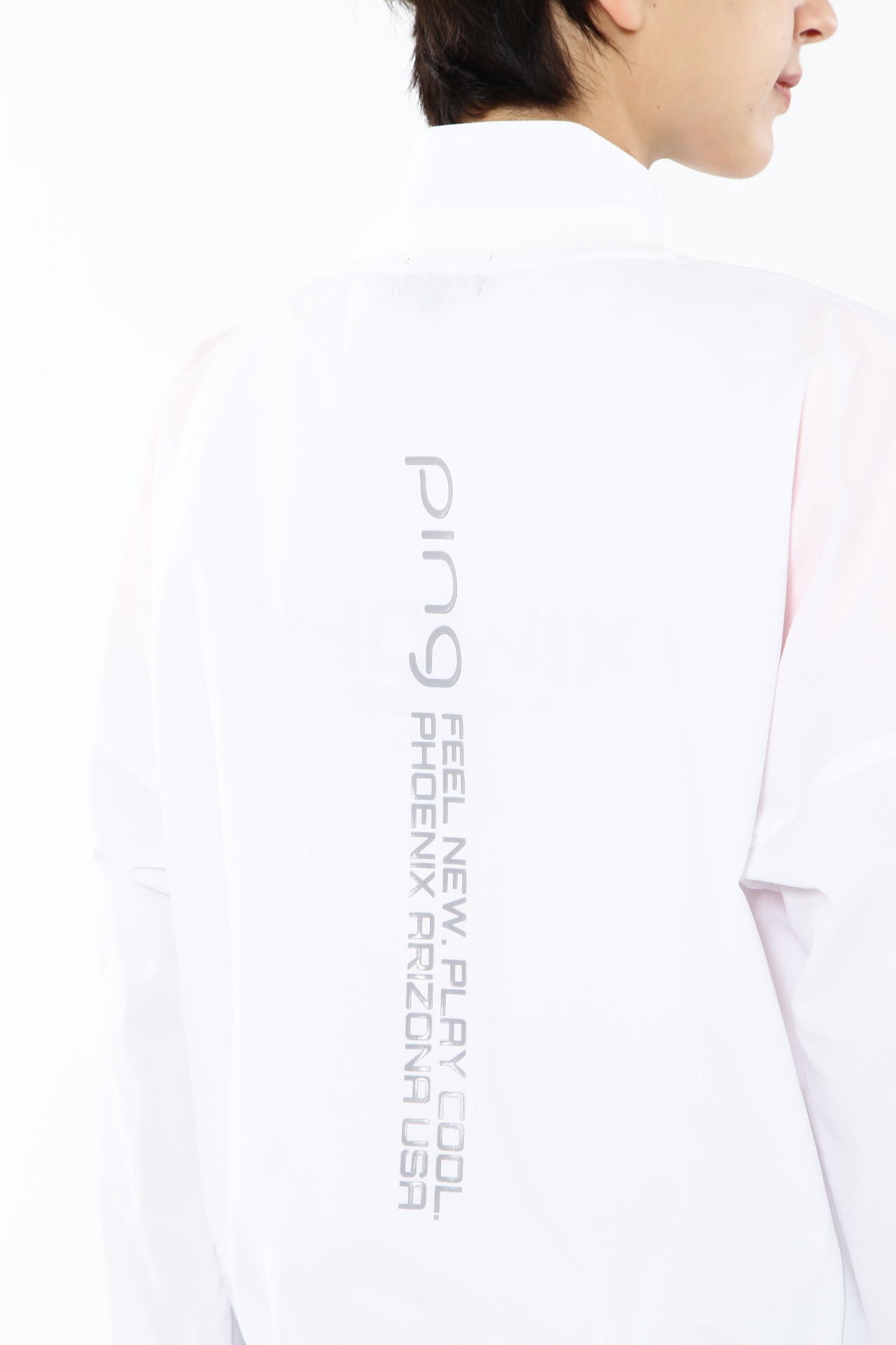 【PING APPAREL】【プルオーバー+ベスト】リップストップ ツインブルゾン ＜PERFORMANCE＞ (LADIES)