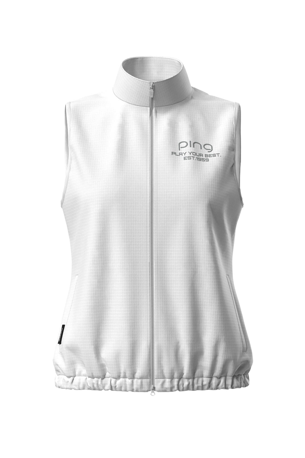 【PING APPAREL】【プルオーバー+ベスト】リップストップ ツインブルゾン ＜PERFORMANCE＞ (LADIES)