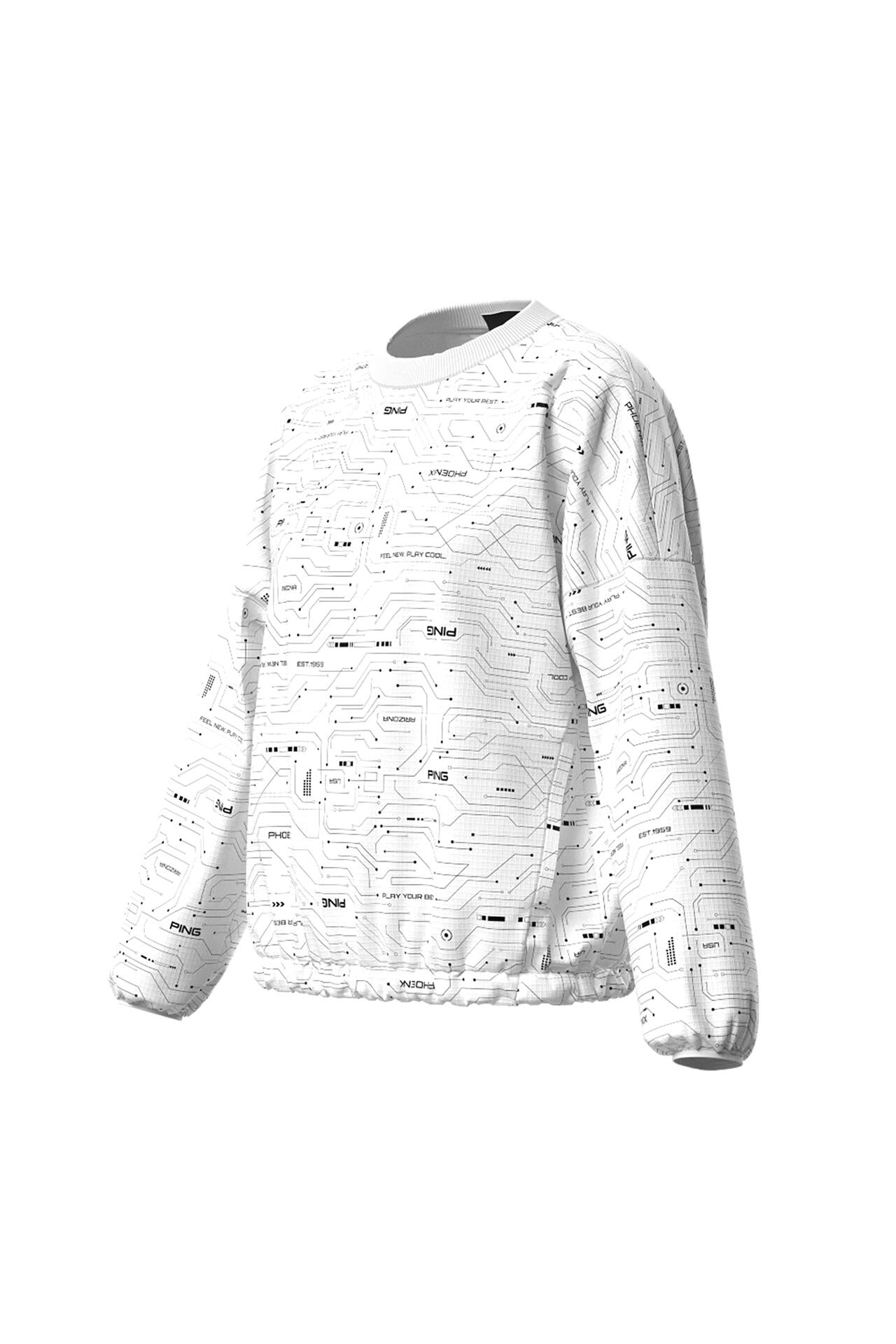 【PING APPAREL】【プルオーバー+ベスト】リップストップ ツインブルゾン ＜PERFORMANCE＞ (LADIES)
