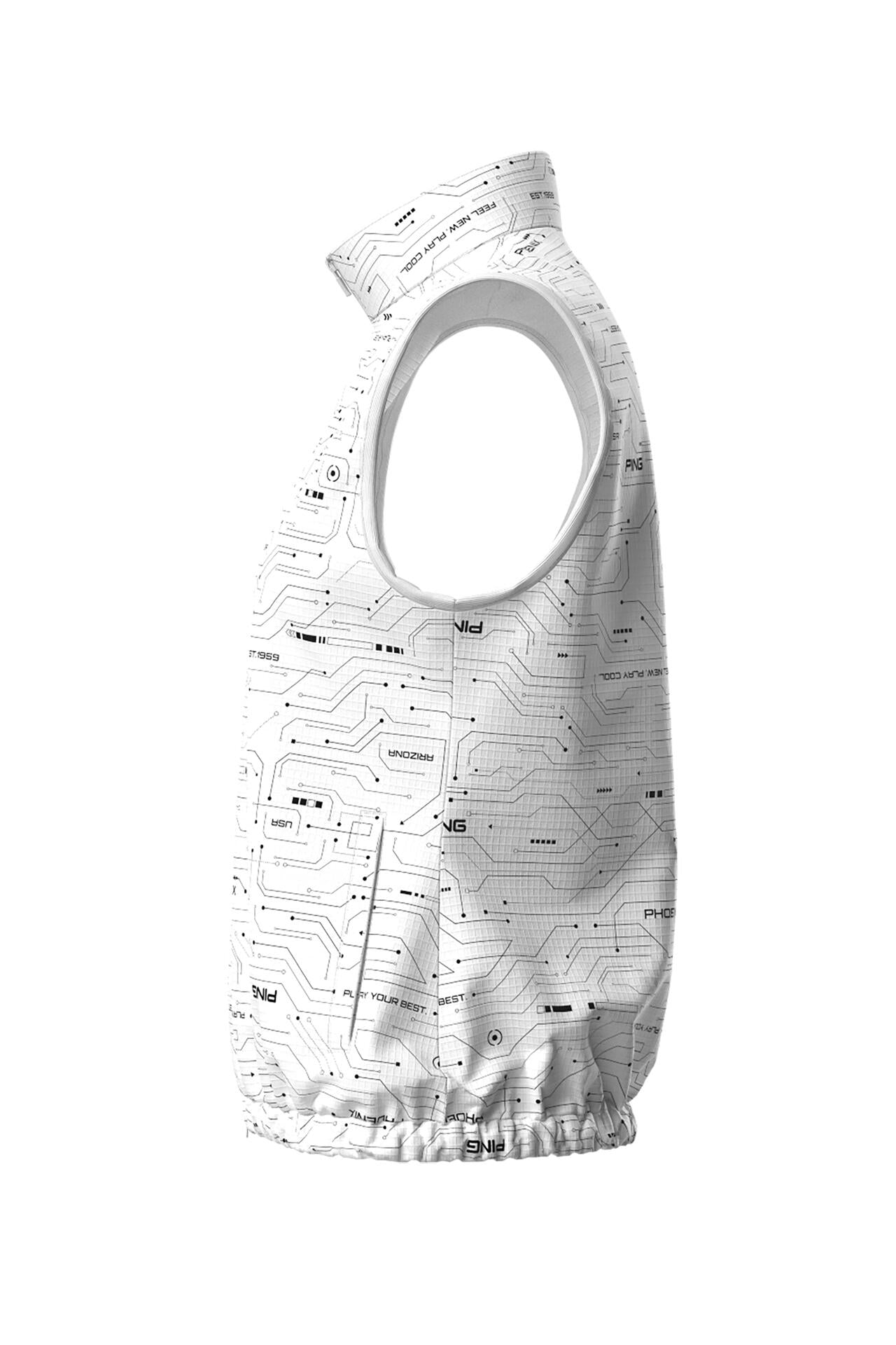【PING APPAREL】【プルオーバー+ベスト】リップストップ ツインブルゾン ＜PERFORMANCE＞ (LADIES)