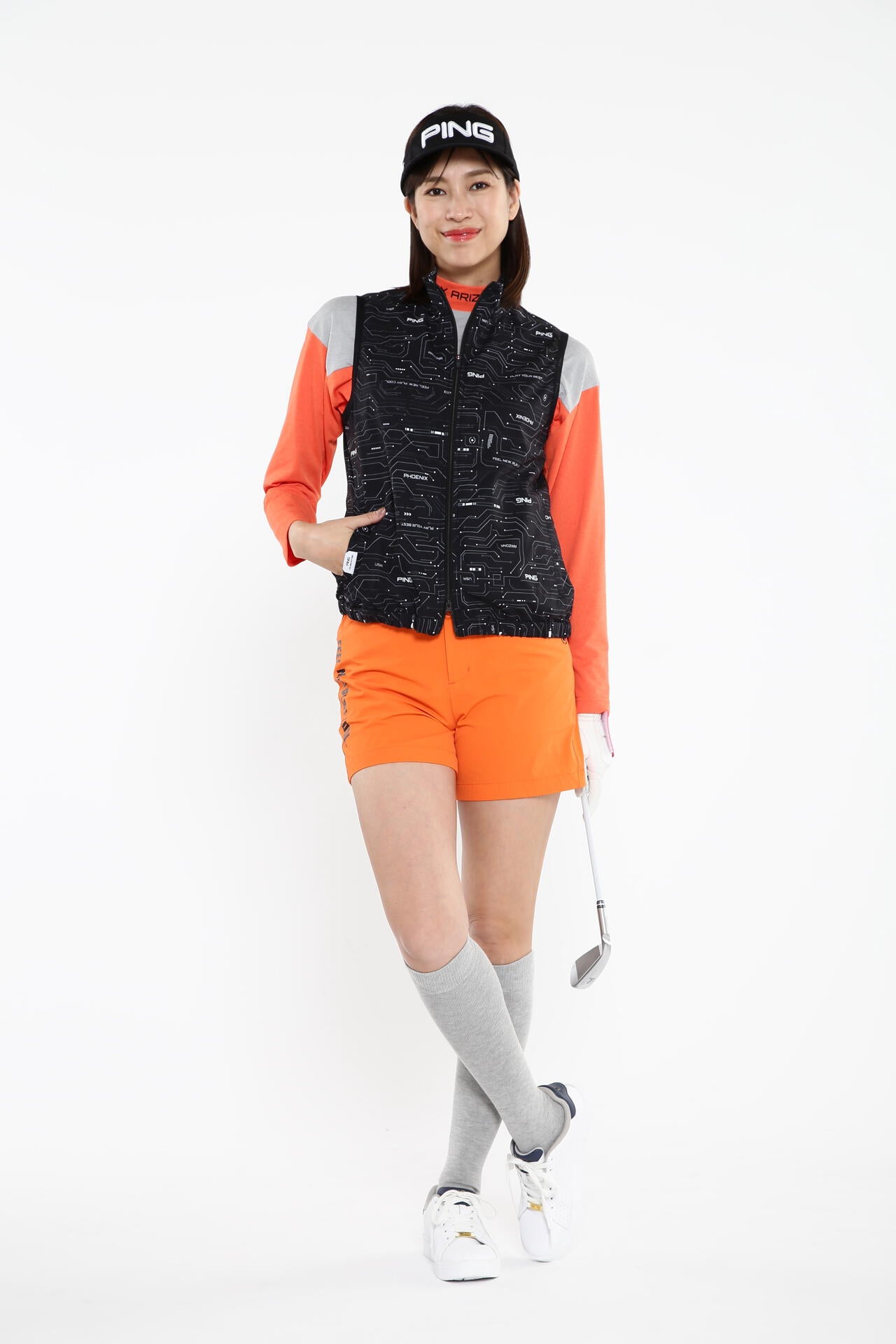【PING APPAREL】冷感ストレッチショートパンツ ＜PERFORMANCE＞ (LADIES)