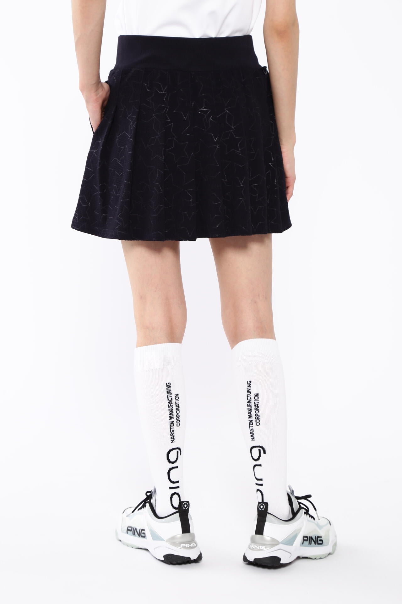 【PING APPAREL】全方向ストレッチ 3Dエンボスジャージースカート ＜LADIES LINE＞ (LADIES)