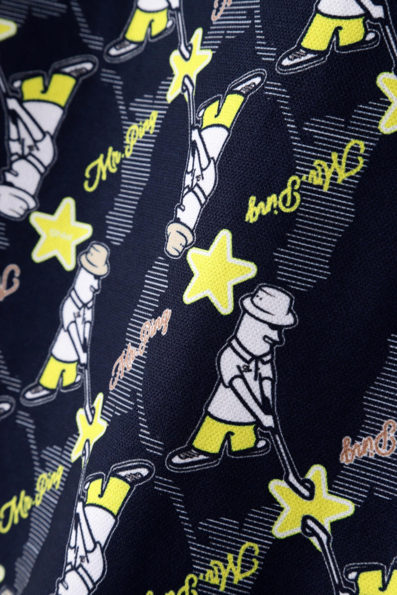 【PING APPAREL】Mr.PING総柄プリント半袖ポロシャツ ＜NATIVE＞ (LADIES)