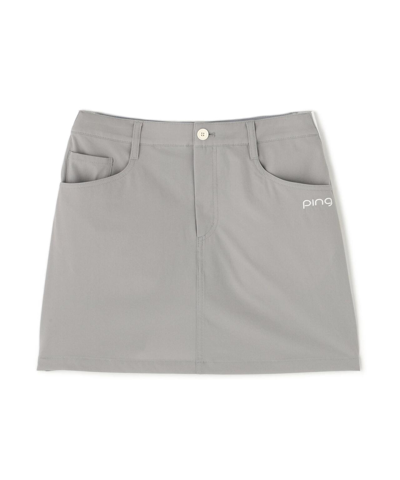 【PING APPAREL】全方向ストレッチ二重織台形スカート ＜LADIES LINE＞＜NATIVE＞ (LADIES)