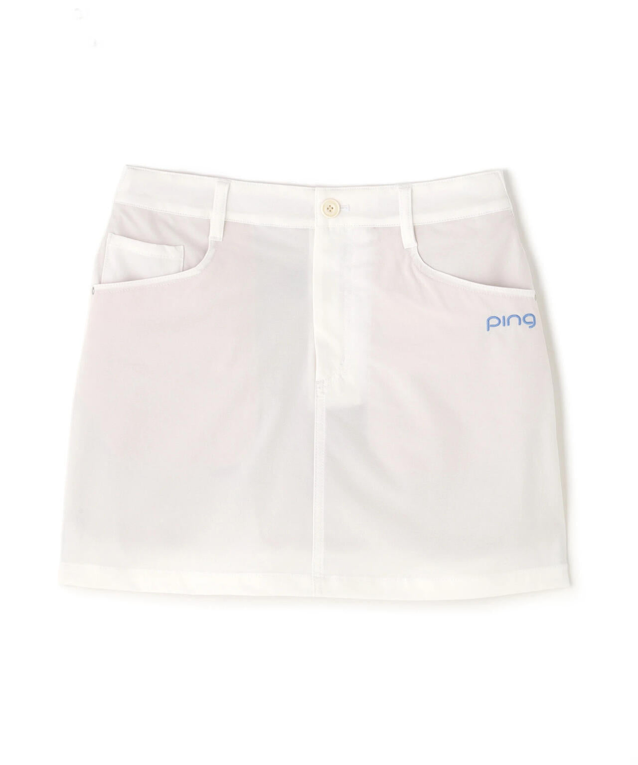 【PING APPAREL】全方向ストレッチ二重織台形スカート ＜LADIES LINE＞＜NATIVE＞ (LADIES)