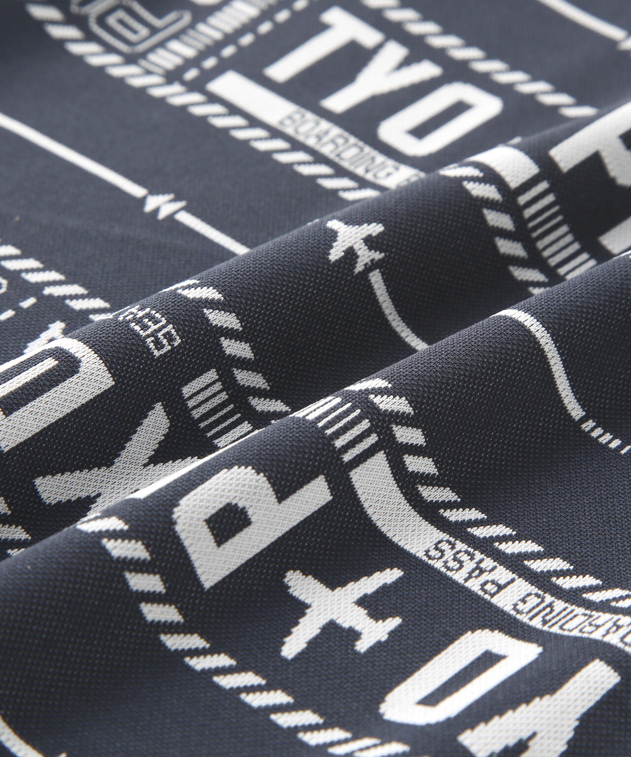 【PING APPAREL】チケット柄ジャガード半袖ポロシャツ ＜LADIES LINE＞＜NATIVE＞ (LADIES)
