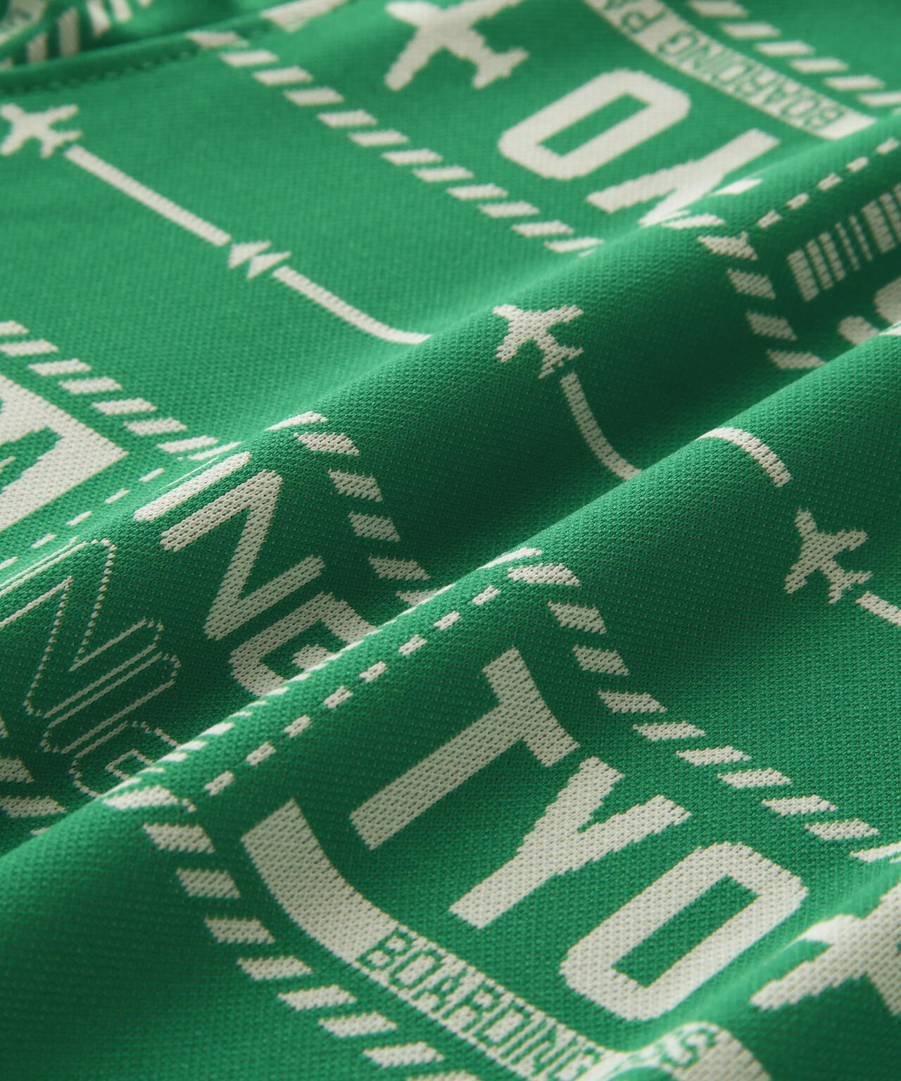 【PING APPAREL】チケット柄ジャガード半袖ポロシャツ ＜LADIES LINE＞＜NATIVE＞ (LADIES)