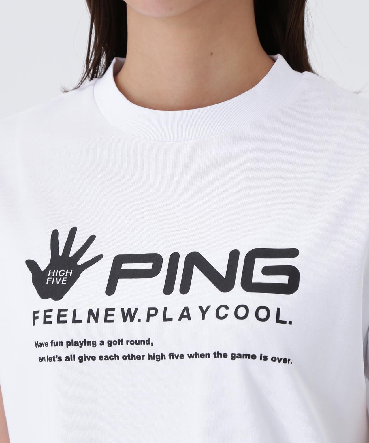 【PING APPAREL】TC天竺 半袖Ｔシャツ ＜LADIES LINE＞＜NATIVE＞ (LADIES)