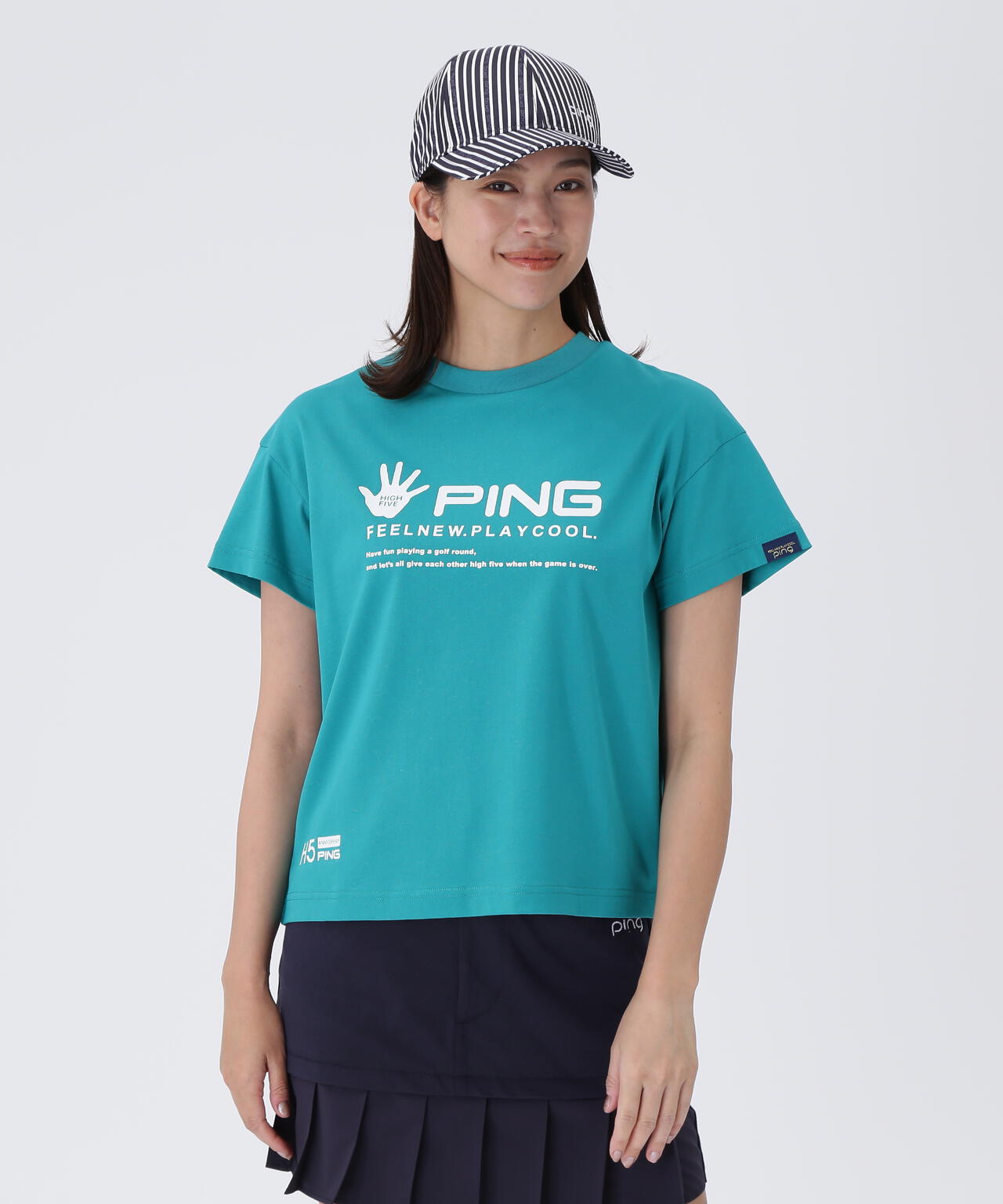 【PING APPAREL】TC天竺 半袖Ｔシャツ ＜LADIES LINE＞＜NATIVE＞ (LADIES)