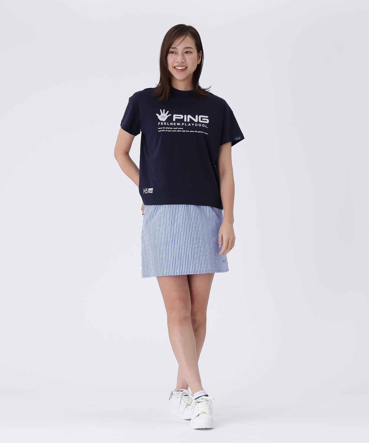 【PING APPAREL】TC天竺 半袖Ｔシャツ ＜LADIES LINE＞＜NATIVE＞ (LADIES)