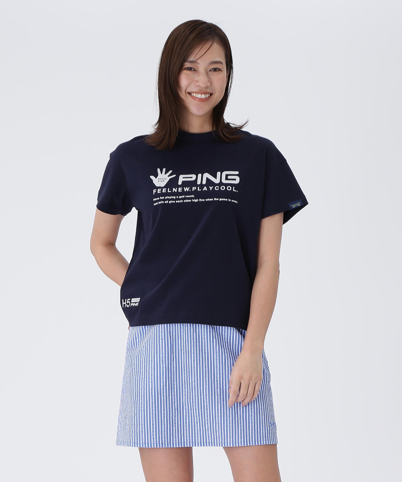 【PING APPAREL】TC天竺 半袖Ｔシャツ ＜LADIES LINE＞＜NATIVE＞ (LADIES)