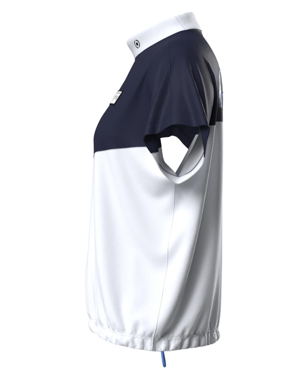 【PING APPAREL】配色半袖ハイネックシャツ ＜LADIES LINE＞＜NATIVE＞ (LADIES)