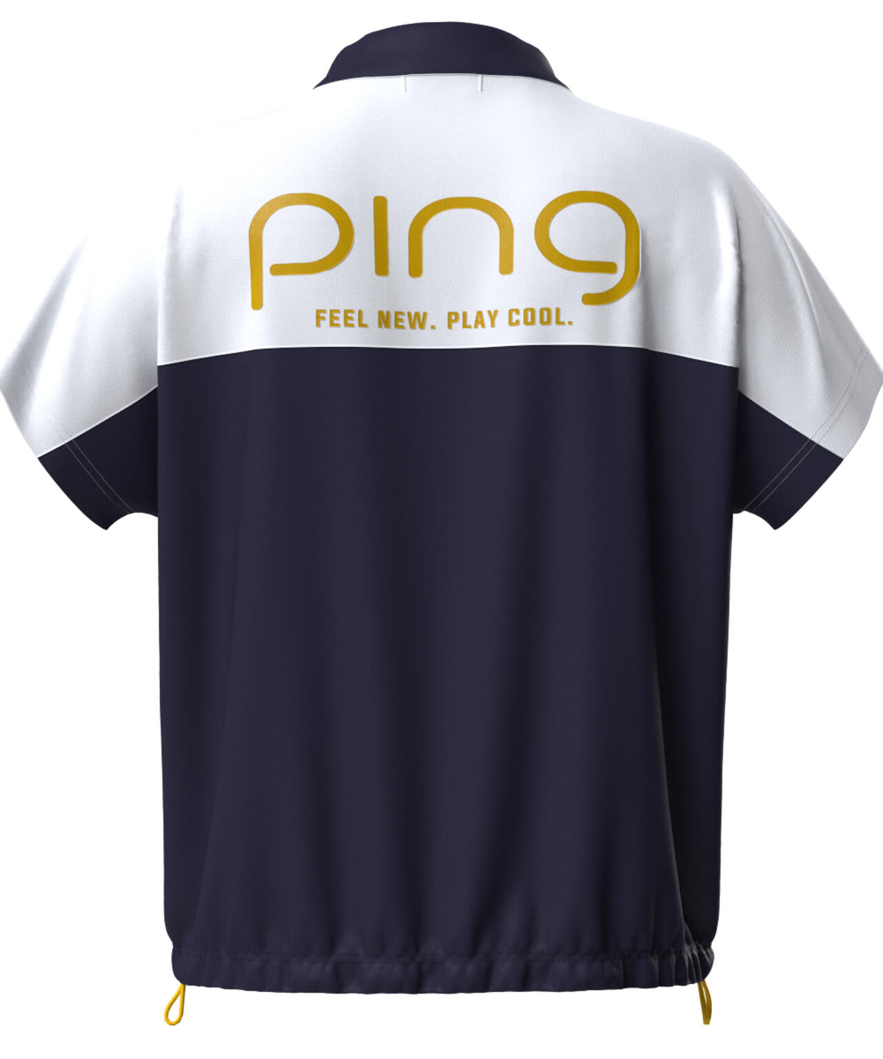 【PING APPAREL】配色半袖ハイネックシャツ ＜LADIES LINE＞＜NATIVE＞ (LADIES)