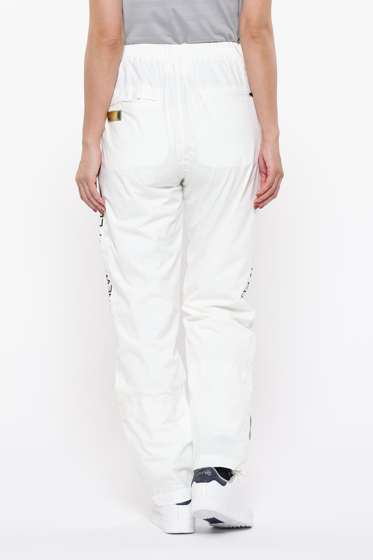 【PING APPAREL】ダーミザクスレインウェアトップ&ボトムセット ＜GOLD＞ (LADIES)