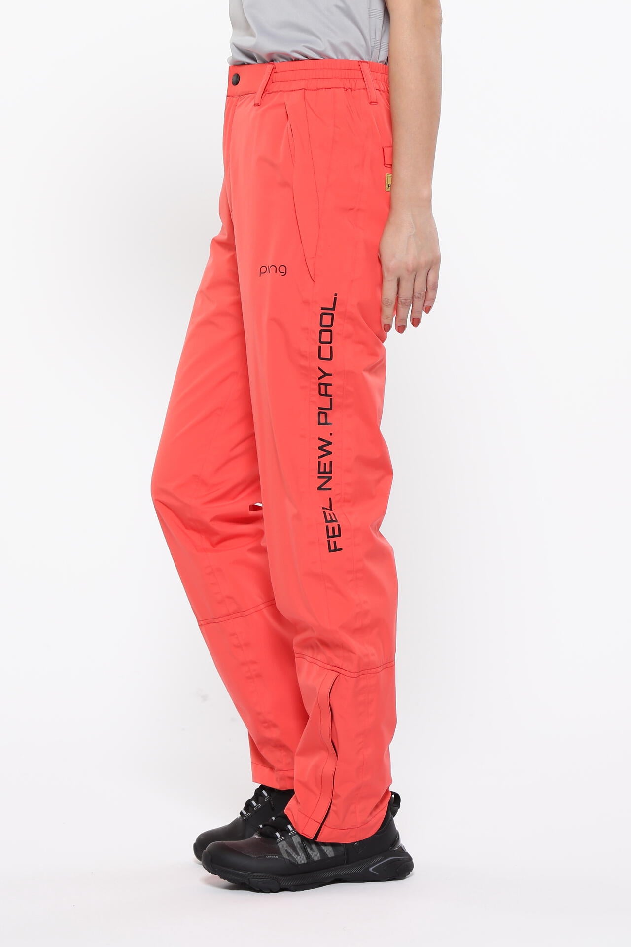 【PING APPAREL】ダーミザクスレインウェアトップ&ボトムセット ＜GOLD＞ (LADIES)