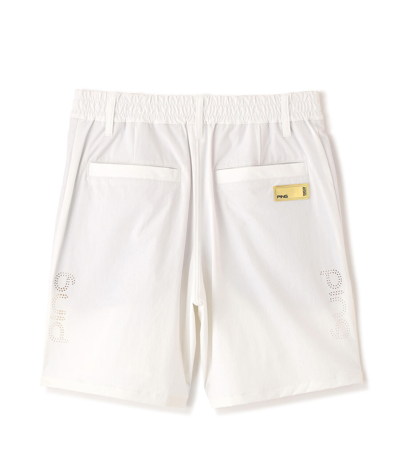 【PING APPAREL】ストレッチ冷感ショートパンツ ＜GOLD＞ (LADIES)