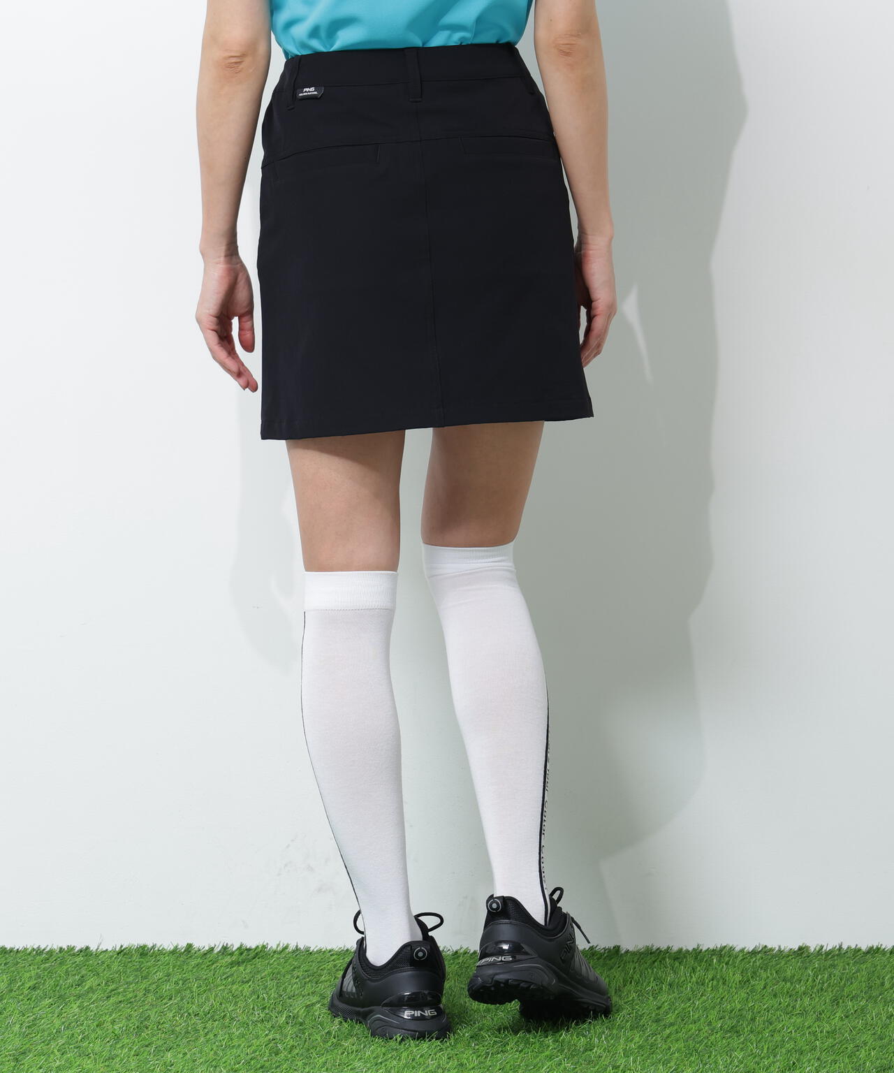 【PING APPAREL】全方向ストレッチ二重織フィット&ストレッチ台形スカート ＜PERFORMANCE＞ (LADIES)