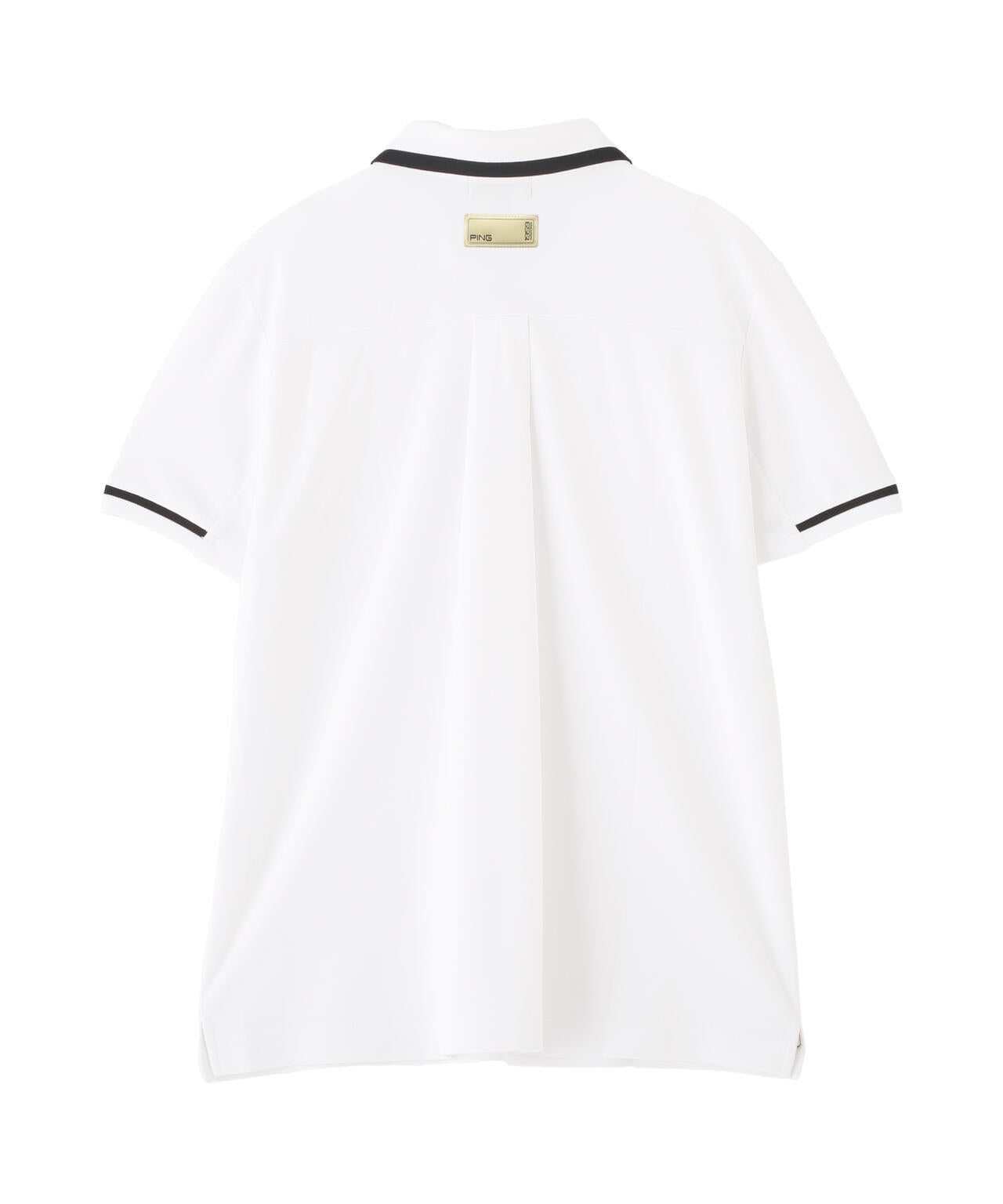 【PING APPAREL】サンベール×クールフローカノコ半袖ポロシャツ ＜GOLD＞ (LADIES)