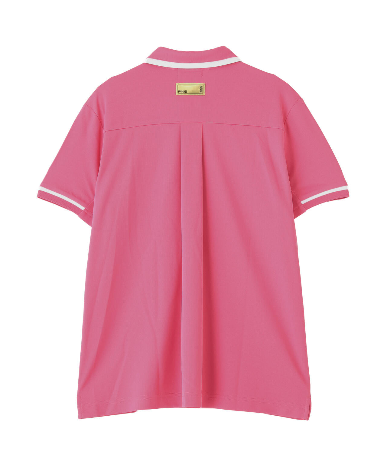 【PING APPAREL】サンベール×クールフローカノコ半袖ポロシャツ ＜GOLD＞ (LADIES)