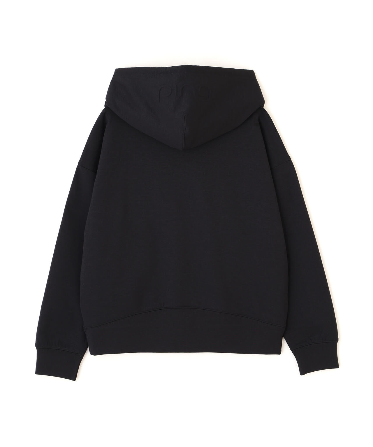 【PING APPAREL】エンボスロゴスウェットフーディプルオーバー ＜GOLD＞ (LADIES)