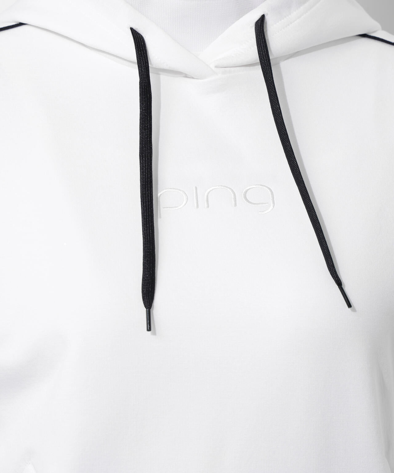 【PING APPAREL】エンボスロゴスウェットフーディプルオーバー ＜GOLD＞ (LADIES)