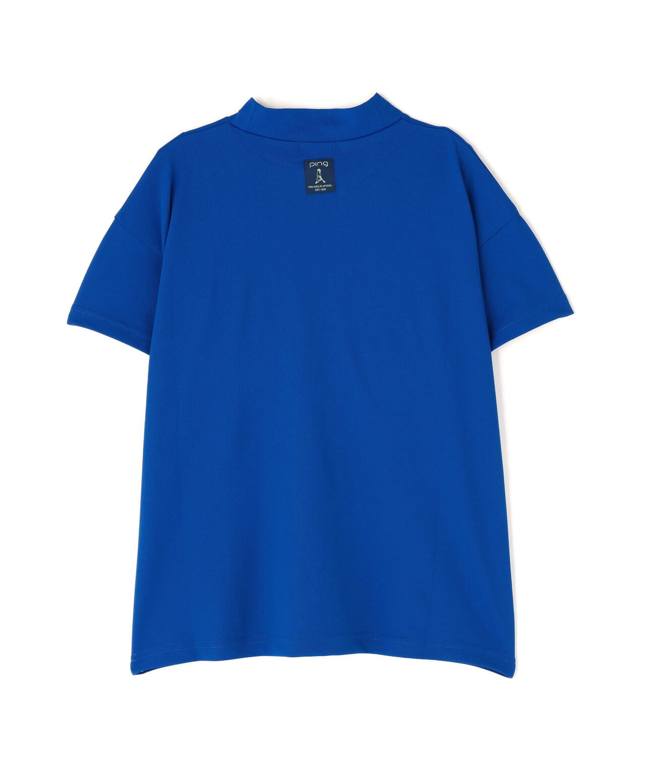 【PING APPAREL】アップリケ半袖ハイネックシャツ ＜NATIVE＞ (LADIES)