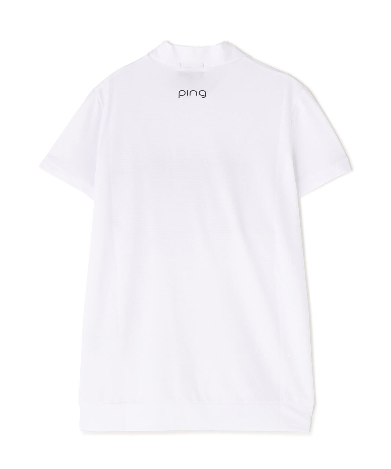 【PING APPAREL】SNAPTEXカノコインレーMr.PINGプリント半袖ハイネックカットソー ＜NATIVE＞ (LADIES)